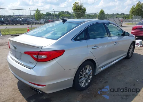 2015 Hyundai Sonata Limited from USA, damaged, VIN 5NPE34AF8FH041916